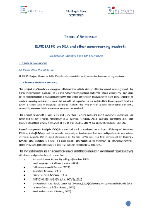 ToR EUROSAI Project Group 