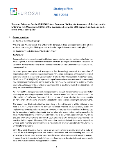 ToR EUROSAI Project Group on 