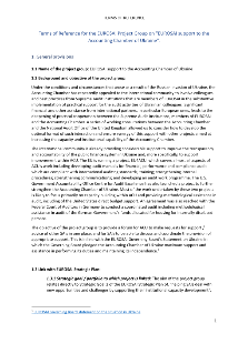 ToR PG EUROSAI support to the Accounting Chamber of Ukraine