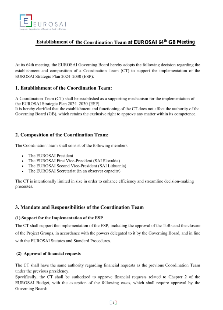 GB delegation to the Coordination Team - 64 GB meeting