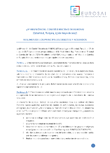 Summary of Agreements of the 48 EUROSAI Governing Board