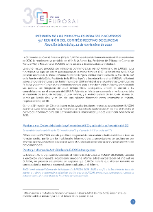 Summary of Agreements of the 52 EUROSAI Governing Board