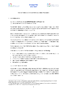 ToR for the EUROSAI Secondment Programme