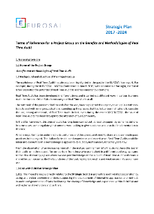 ToR Project Group on the Benefits and Methodologies of Real Time Audit 