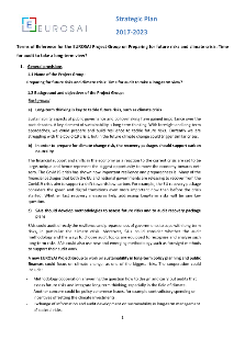 ToR EUROSAI Project Group on Preparing for future risks and climate crisis: Time  for audit to take a long-term view? 