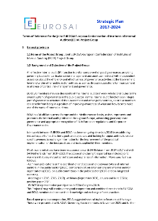 ToR for the joint EUROSAI-European Confederation of Institutes of Internal  Auditors (ECIIA) Project Group