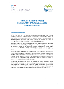 ToR of Joint Conferences between EUROSAI and ARABOSAI 
